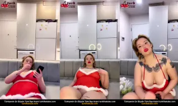 Arzu Yılmaz Üvey Hatun Yılbaşı Kostümü Giyindi